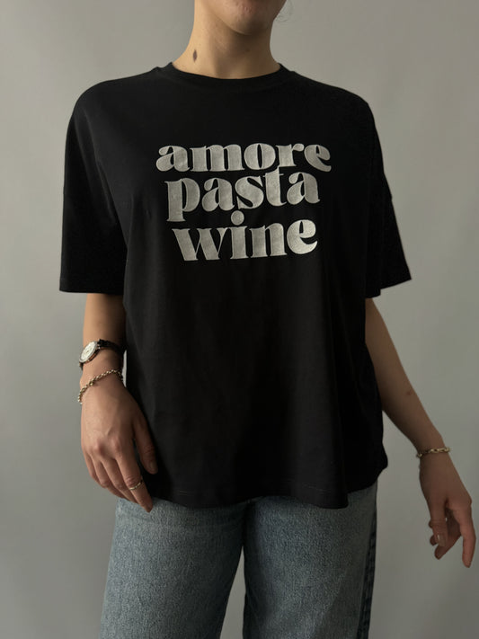 Amore Pasta Wine Tişört